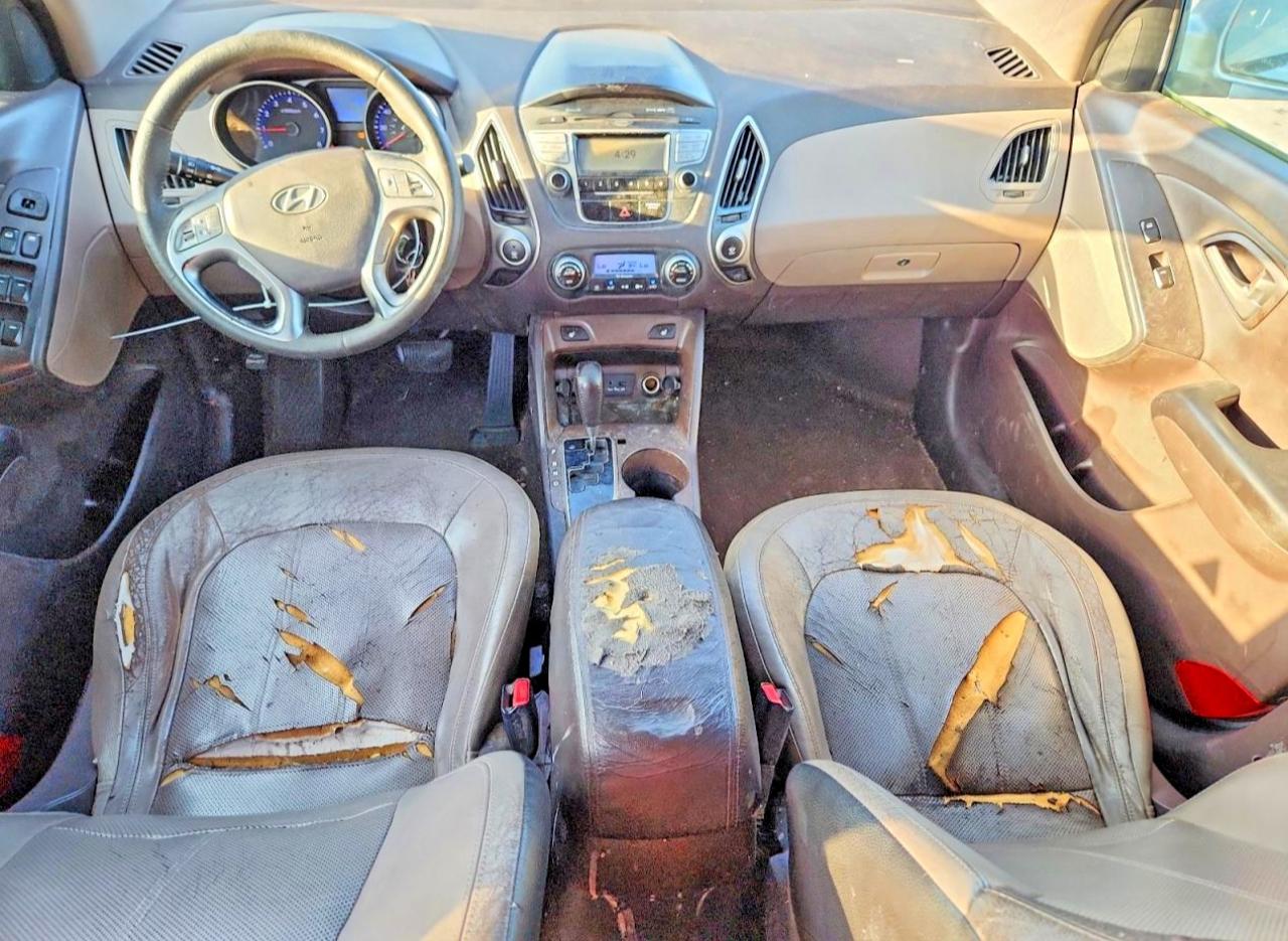 2011 Hyundai Tucson Limited Blue vin: KM8JU3AC4BU138151