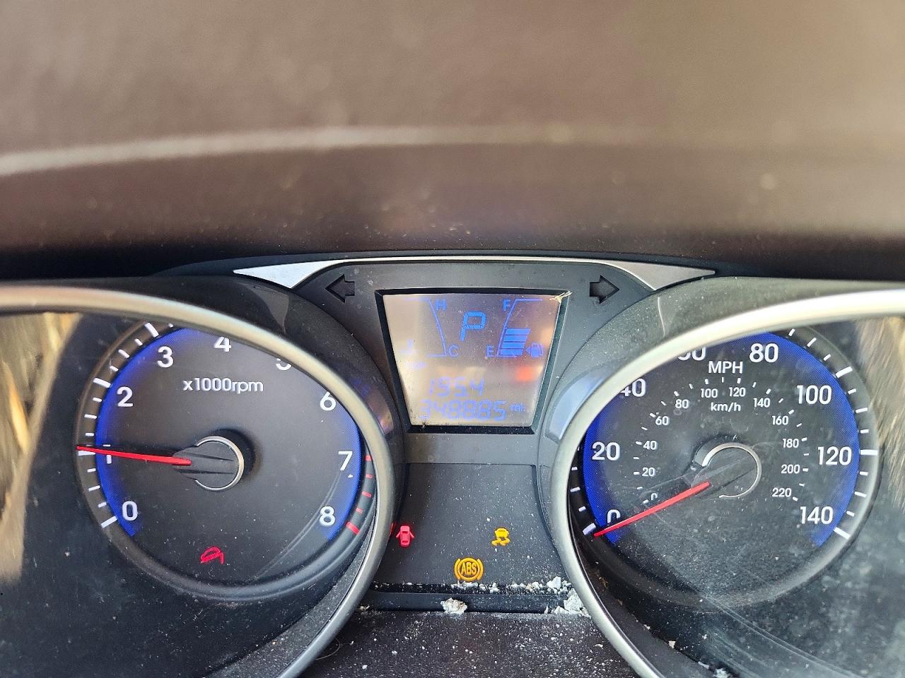 2011 Hyundai Tucson Limited Blue vin: KM8JU3AC4BU138151