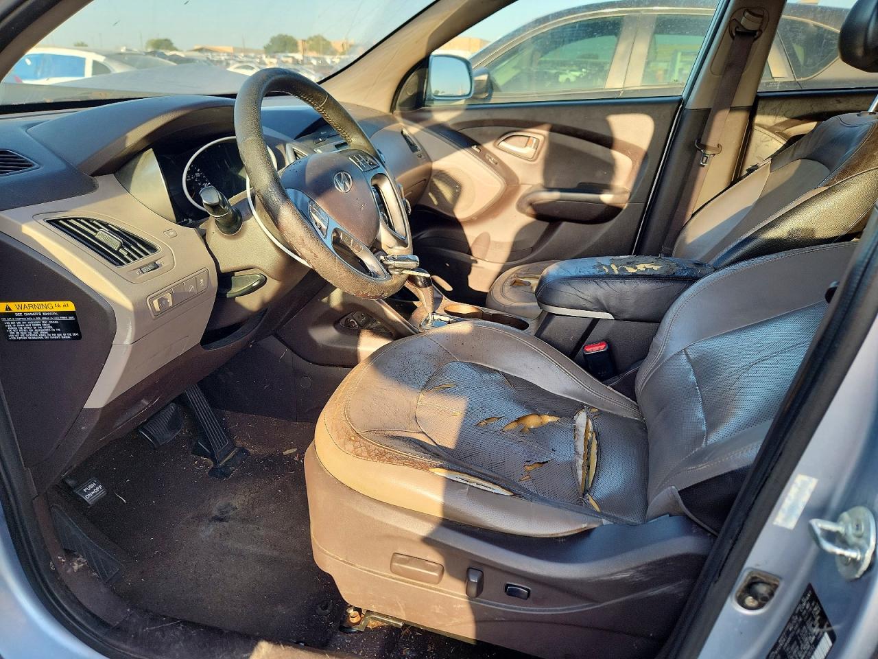 2011 Hyundai Tucson Limited Blue vin: KM8JU3AC4BU138151