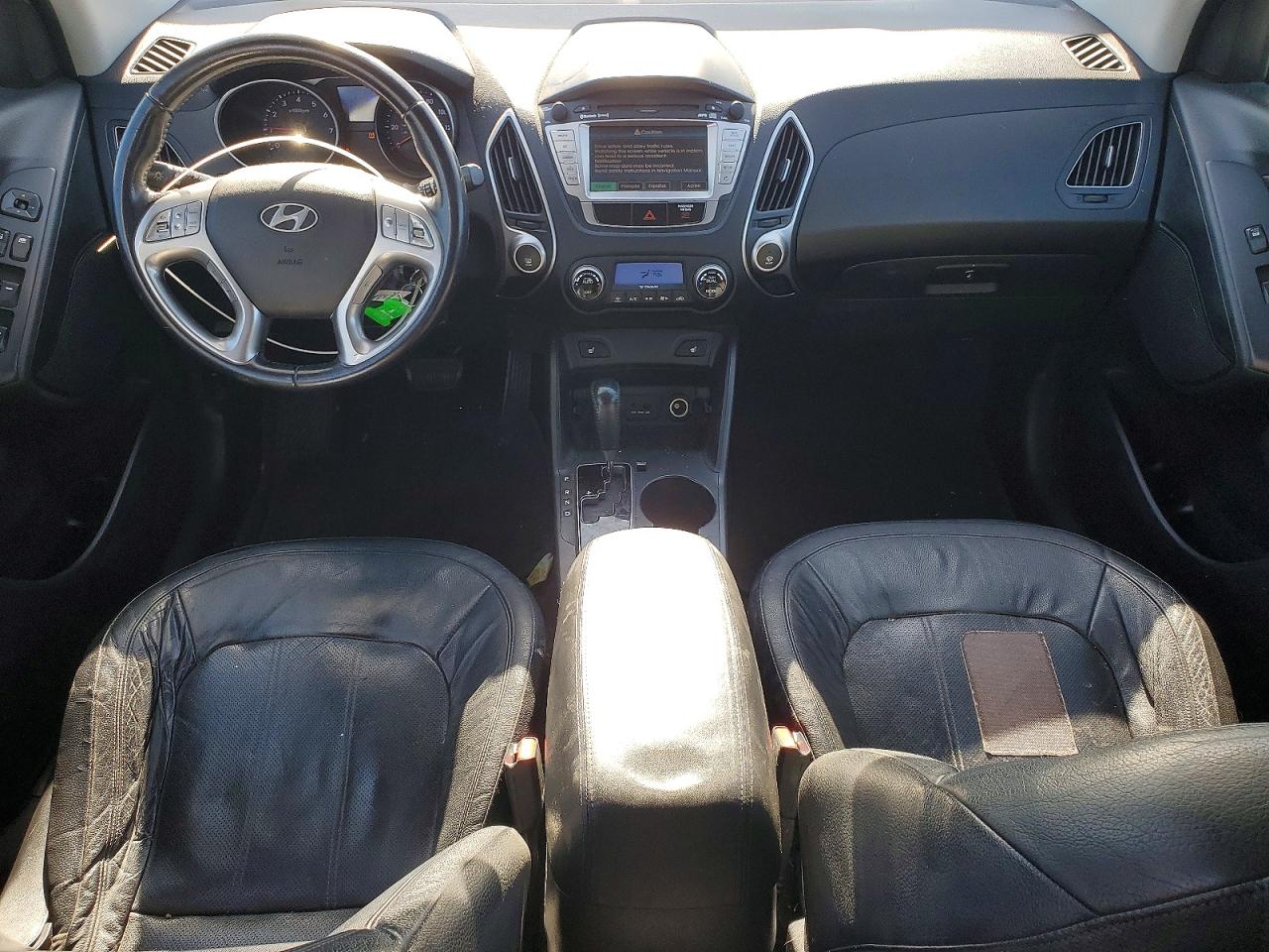 2011 Hyundai Tucson Limited Silver vin: KM8JU3AC4BU140255