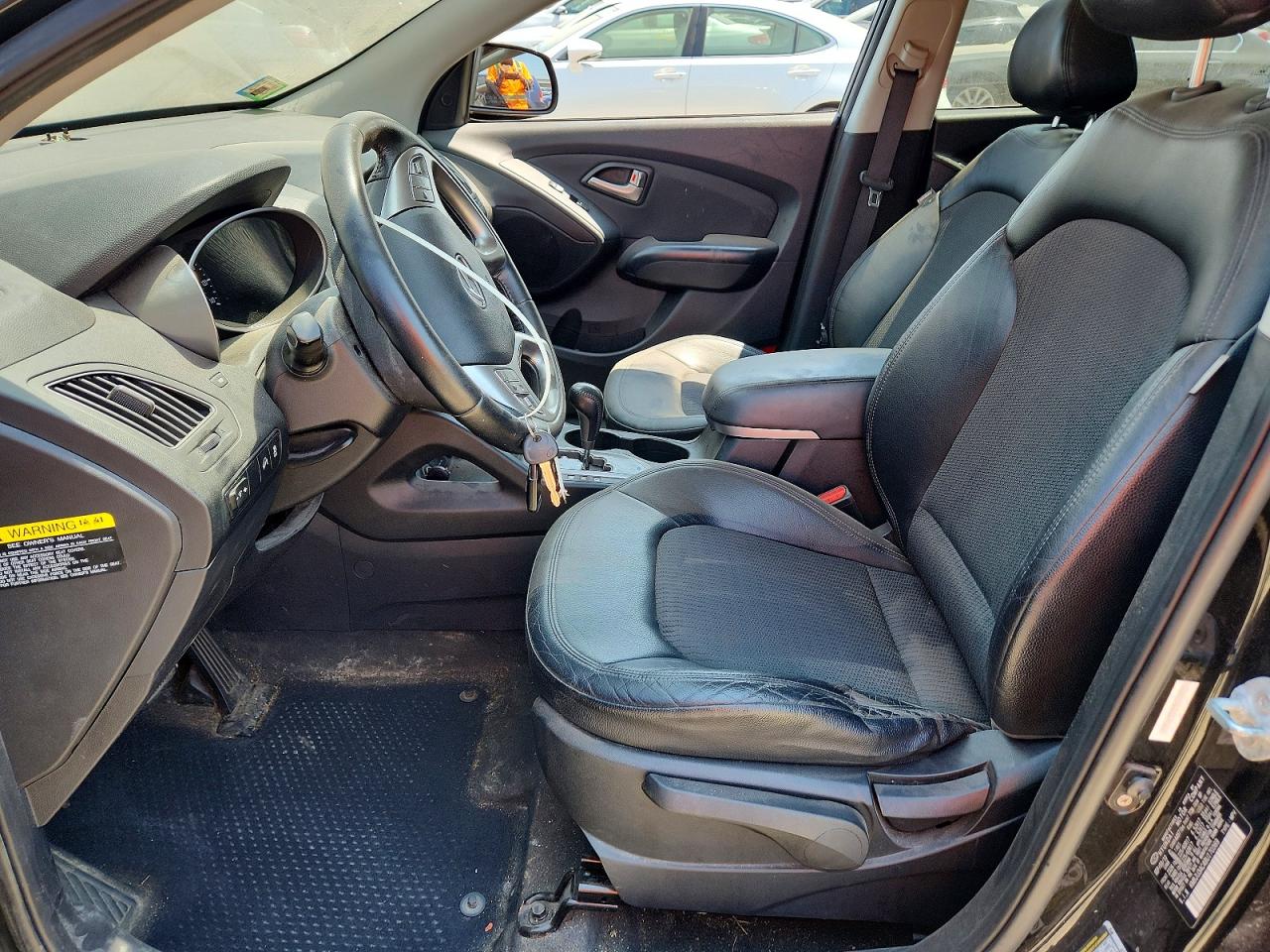 2011 Hyundai Tucson Gls Black vin: KM8JU3AC4BU170369