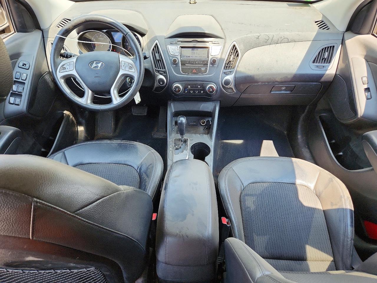 2011 Hyundai Tucson Gls Black vin: KM8JU3AC4BU170369
