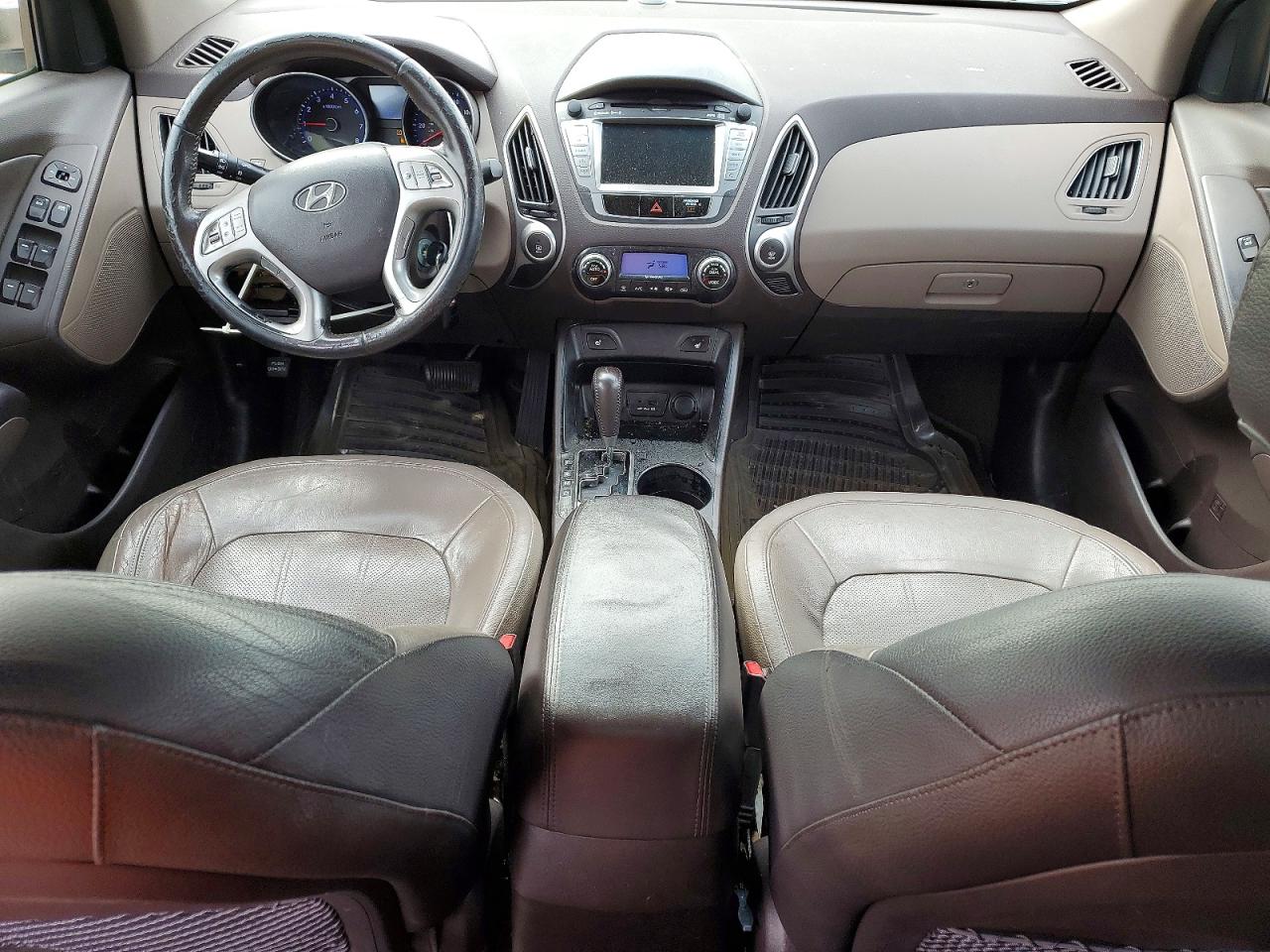 2011 Hyundai Tucson Limited Коричневый vin: KM8JU3AC4BU197992