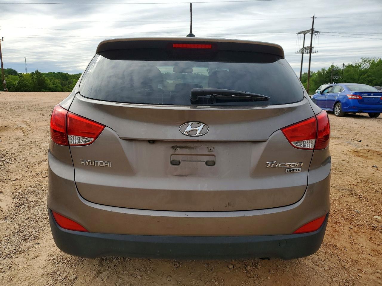 2011 Hyundai Tucson Limited Коричневый vin: KM8JU3AC4BU197992