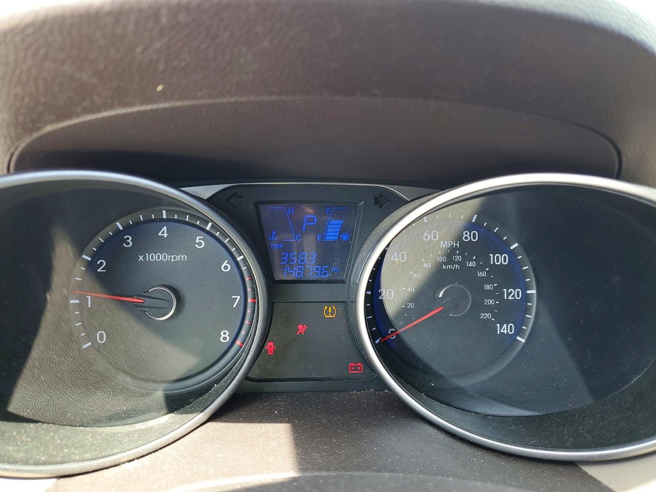 2011 Hyundai Tucson Gls Red vin: KM8JU3AC4BU229176