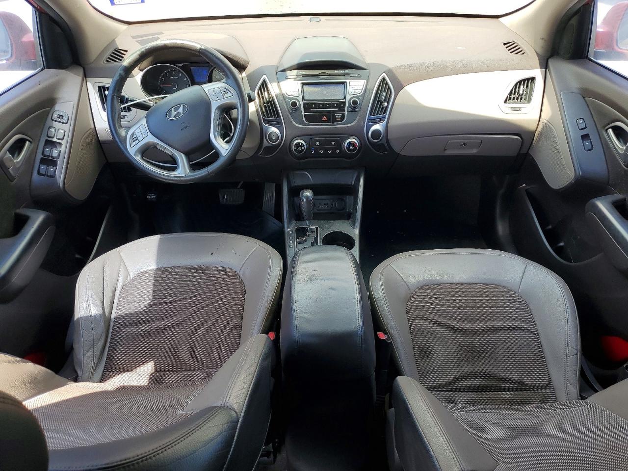 2011 Hyundai Tucson Gls Red vin: KM8JU3AC4BU229176
