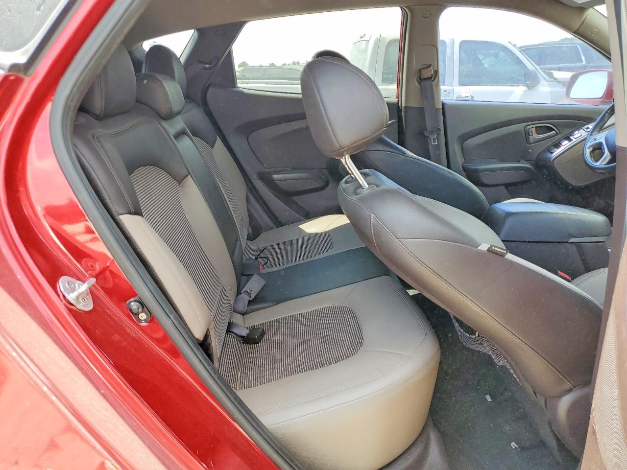 2011 Hyundai Tucson Gls Red vin: KM8JU3AC4BU229176