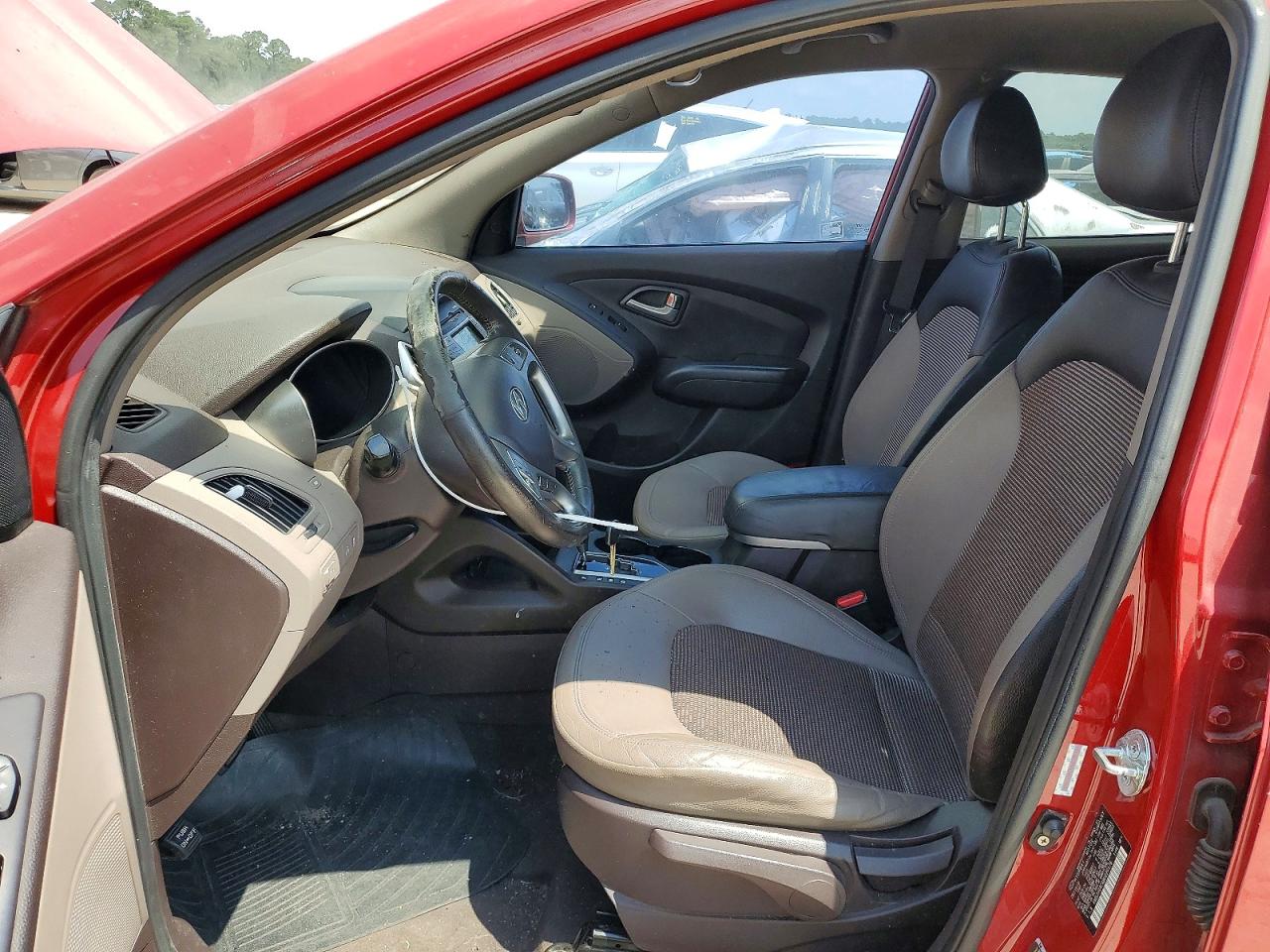 2011 Hyundai Tucson Gls Red vin: KM8JU3AC4BU229176