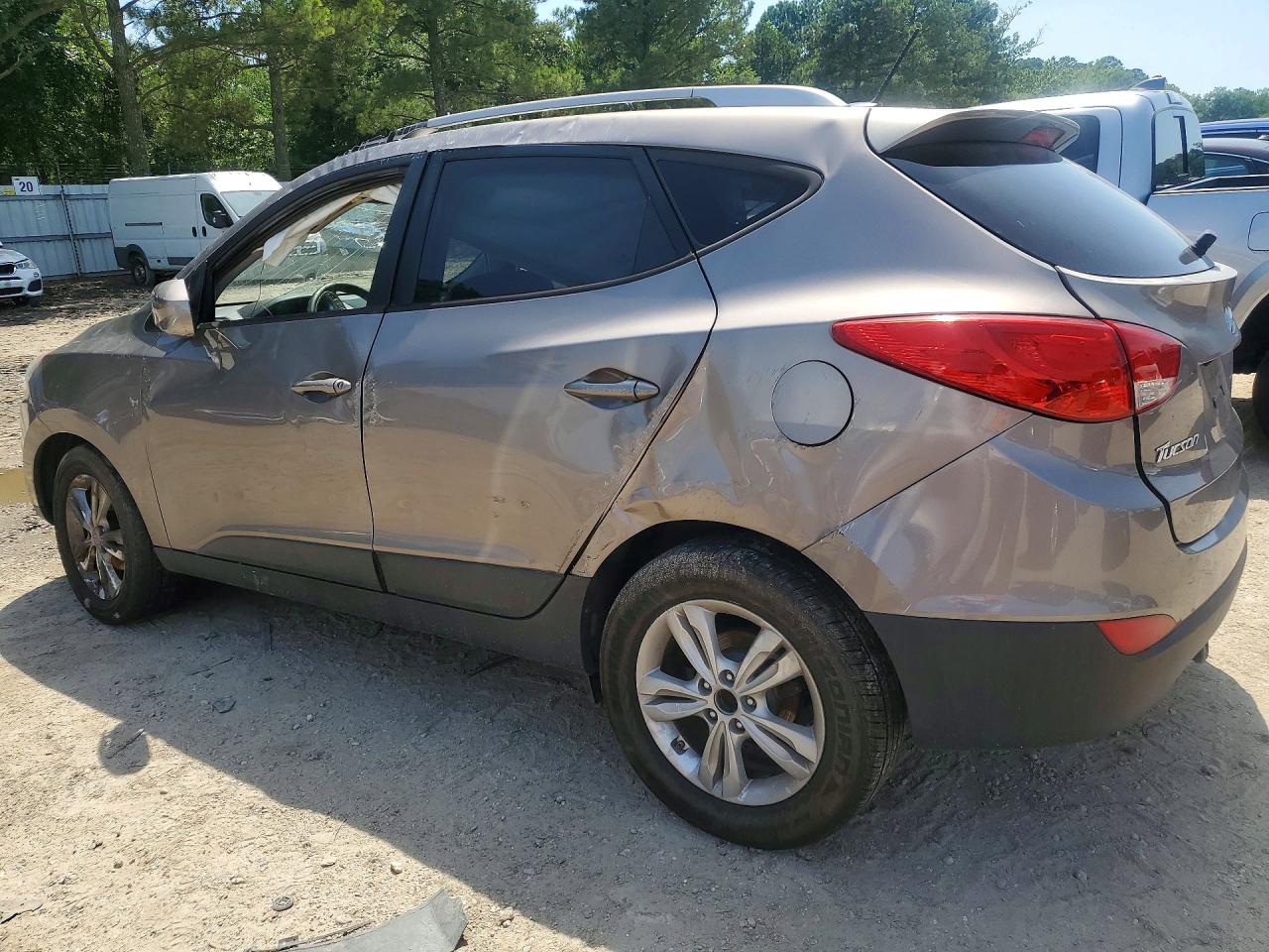 2011 Hyundai Tucson Gls Gray vin: KM8JU3AC4BU244115