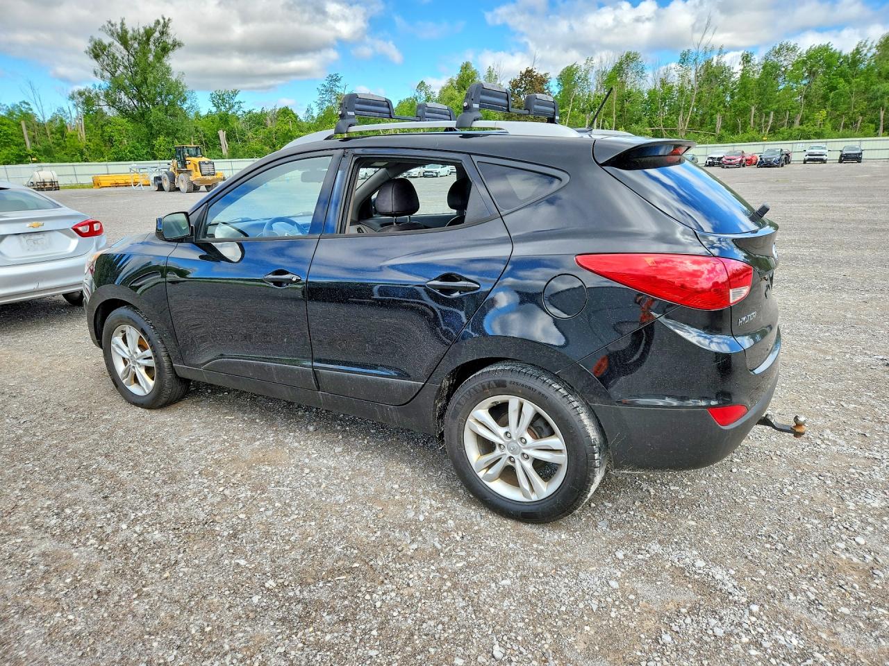 2011 Hyundai Tucson Gls Black vin: KM8JU3AC4BU285781