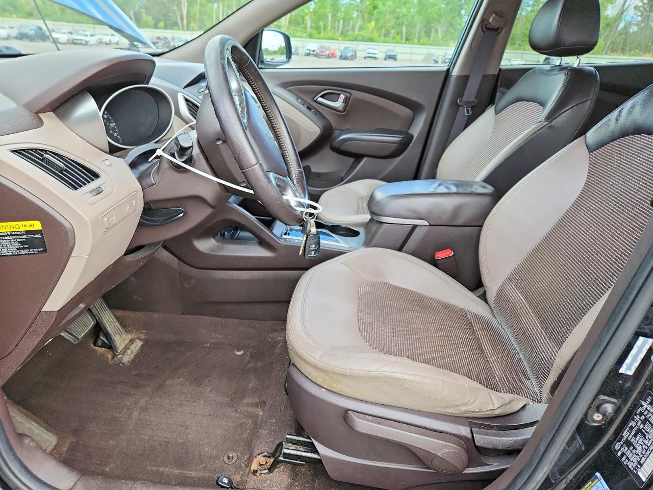 2011 Hyundai Tucson Gls Black vin: KM8JU3AC4BU285781
