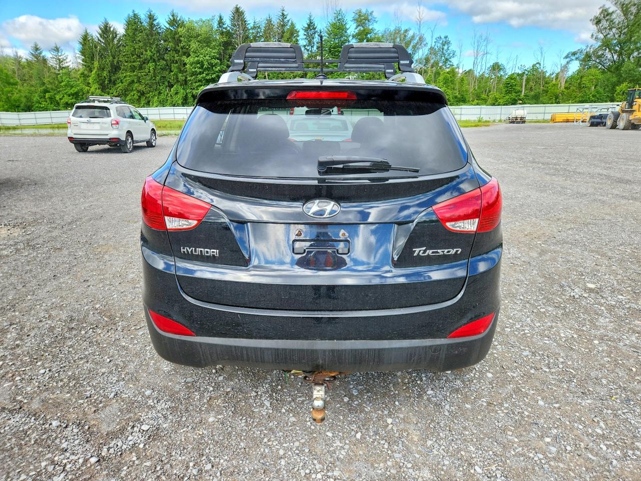 2011 Hyundai Tucson Gls Black vin: KM8JU3AC4BU285781