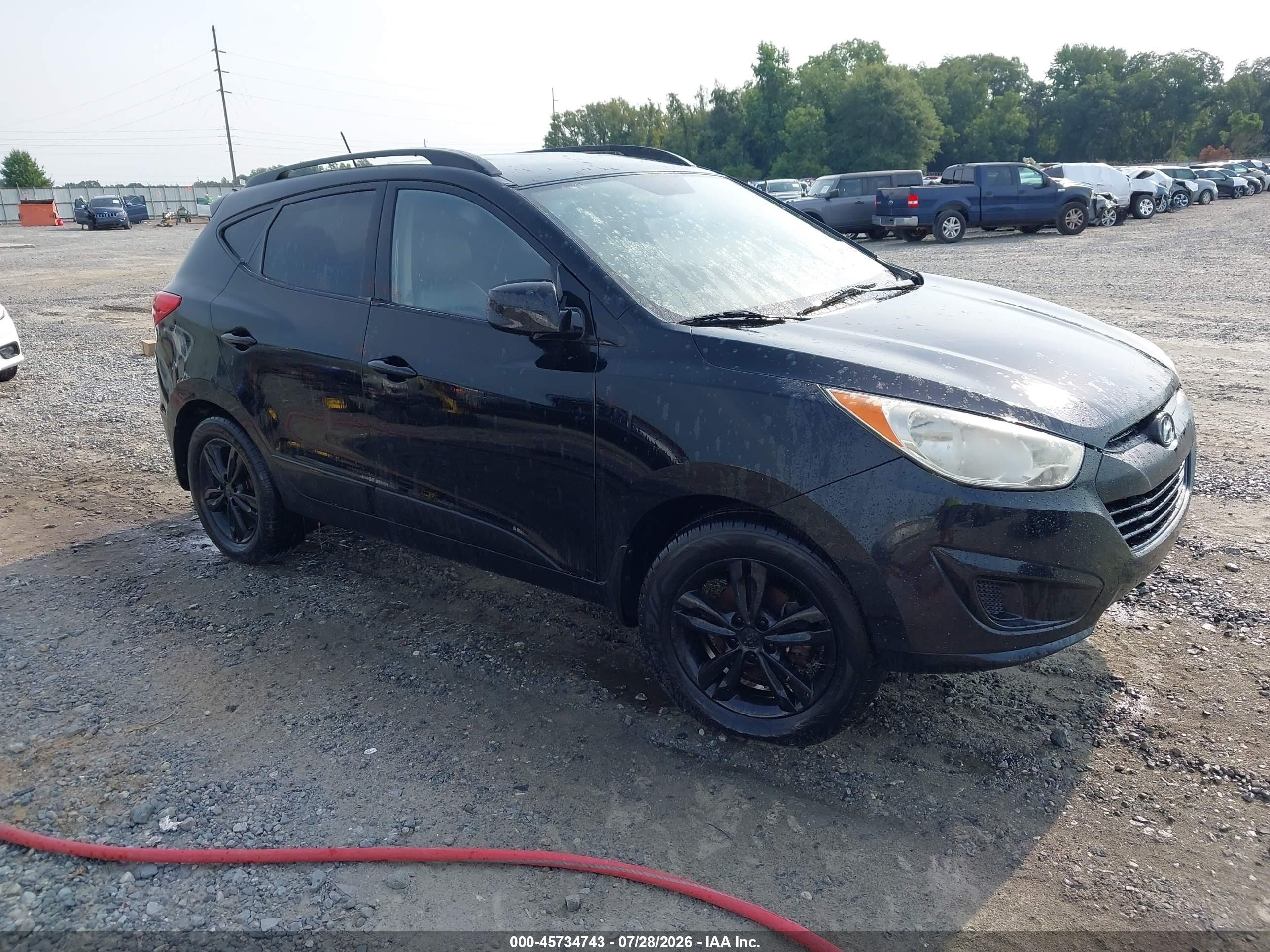 2011 Hyundai Tucson Gls Черный vin: KM8JU3AC4BU291368