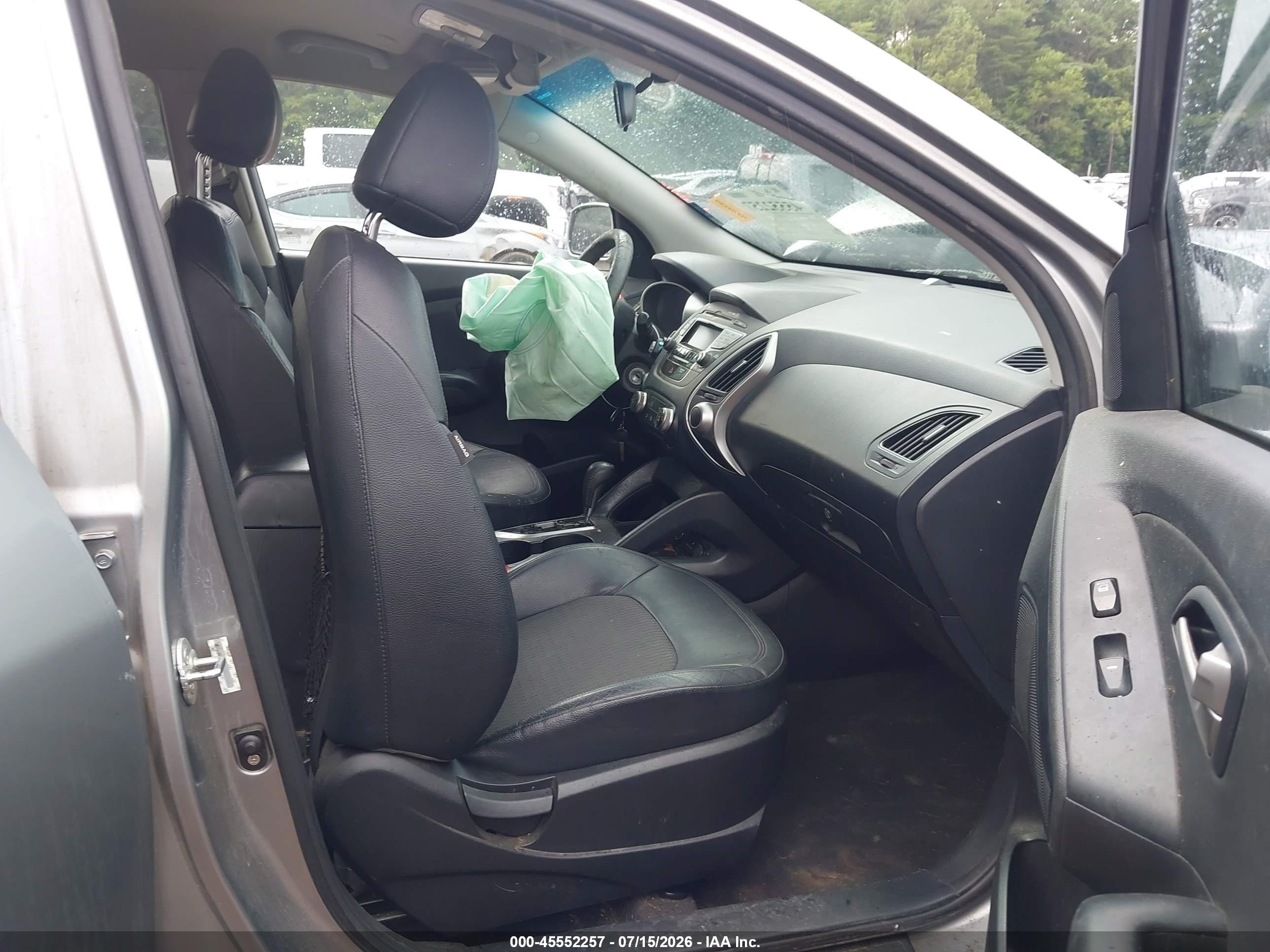 2011 Hyundai Tucson Gls Gray vin: KM8JU3AC4BU300344