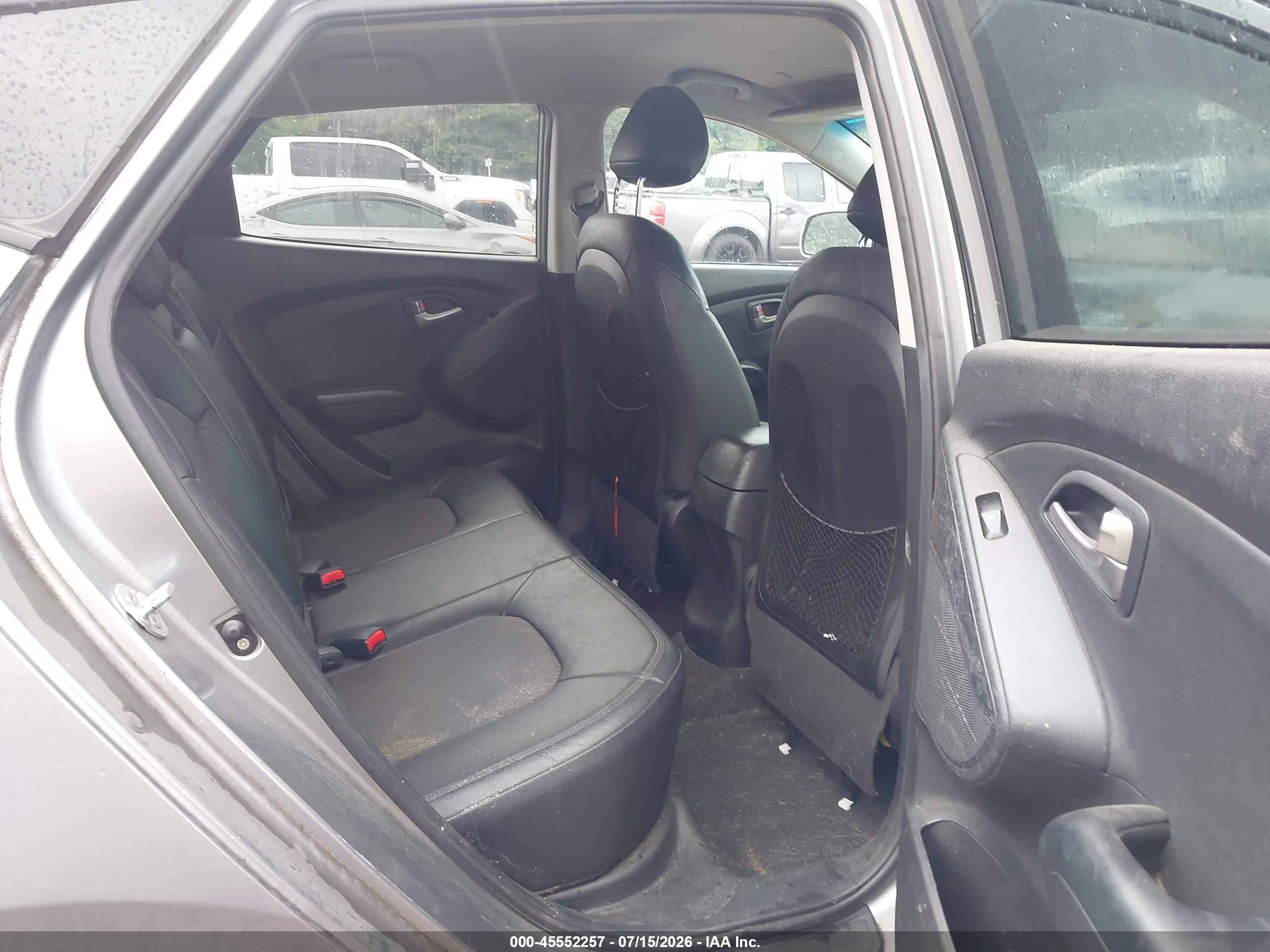 2011 Hyundai Tucson Gls Gray vin: KM8JU3AC4BU300344
