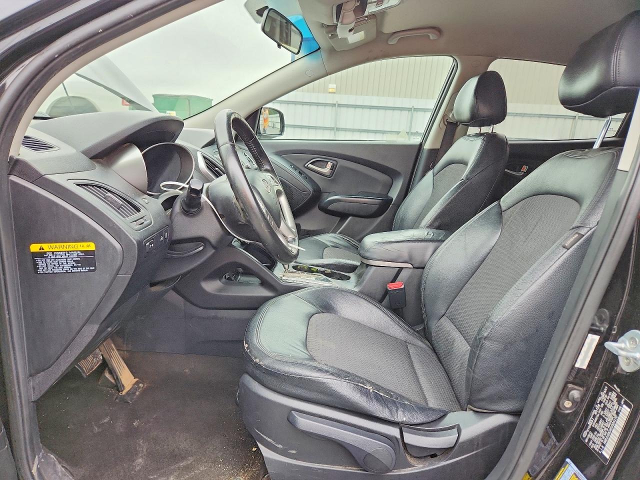 2012 Hyundai Tucson Gls Black vin: KM8JU3AC4CU324175