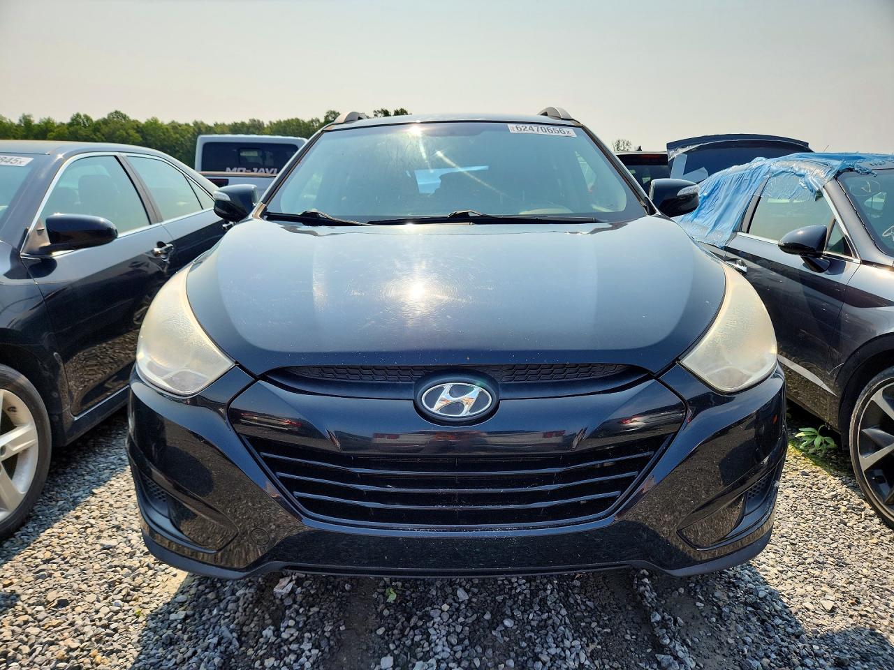 2012 Hyundai Tucson Gls Black vin: KM8JU3AC4CU324175