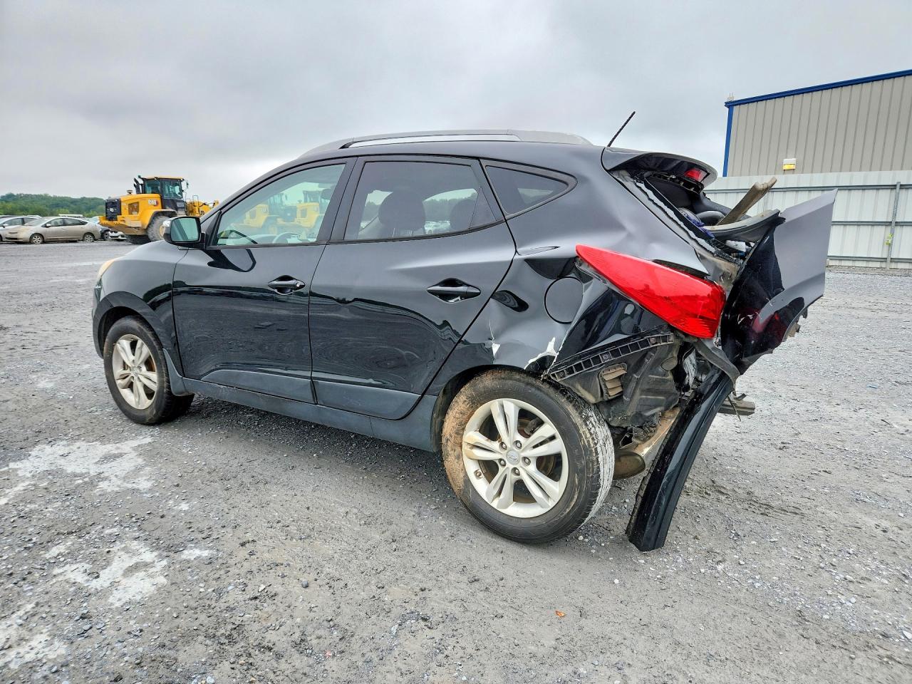 2012 Hyundai Tucson Gls Black vin: KM8JU3AC4CU324175
