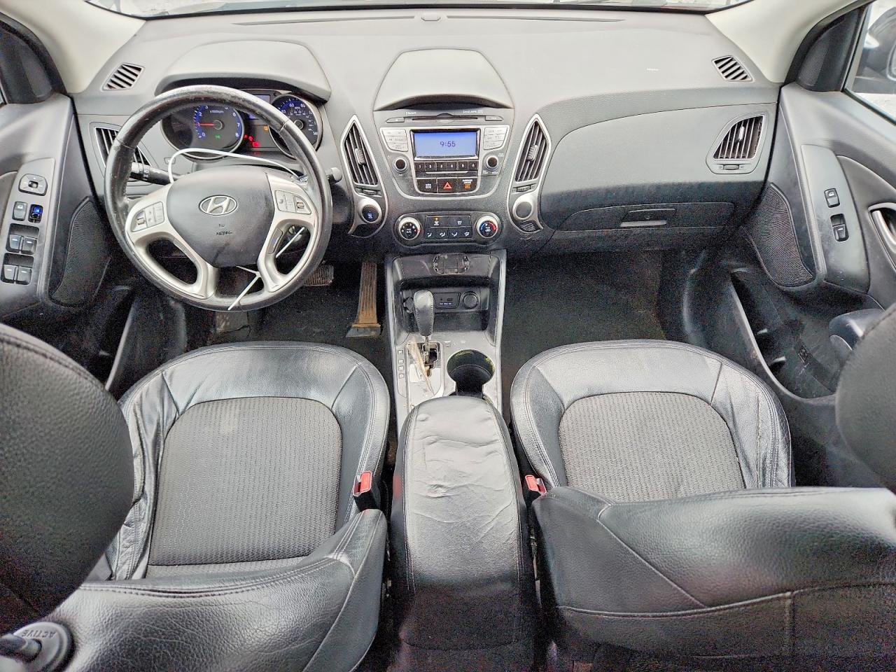 2012 Hyundai Tucson Gls Black vin: KM8JU3AC4CU324175
