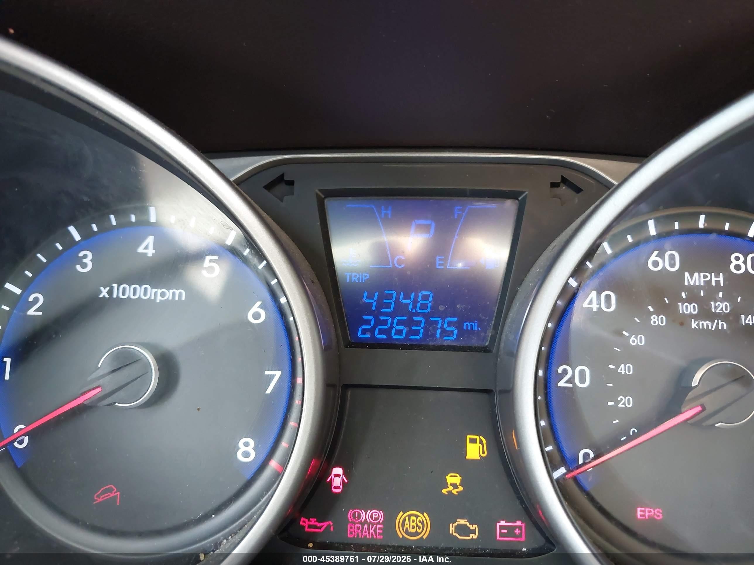 2012 Hyundai Tucson Gls Black vin: KM8JU3AC4CU379046