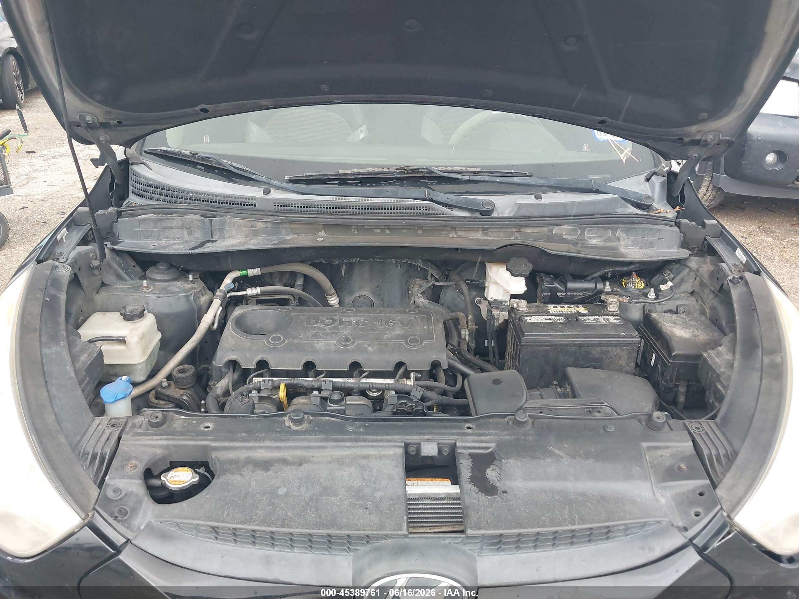 2012 Hyundai Tucson Gls Black vin: KM8JU3AC4CU379046