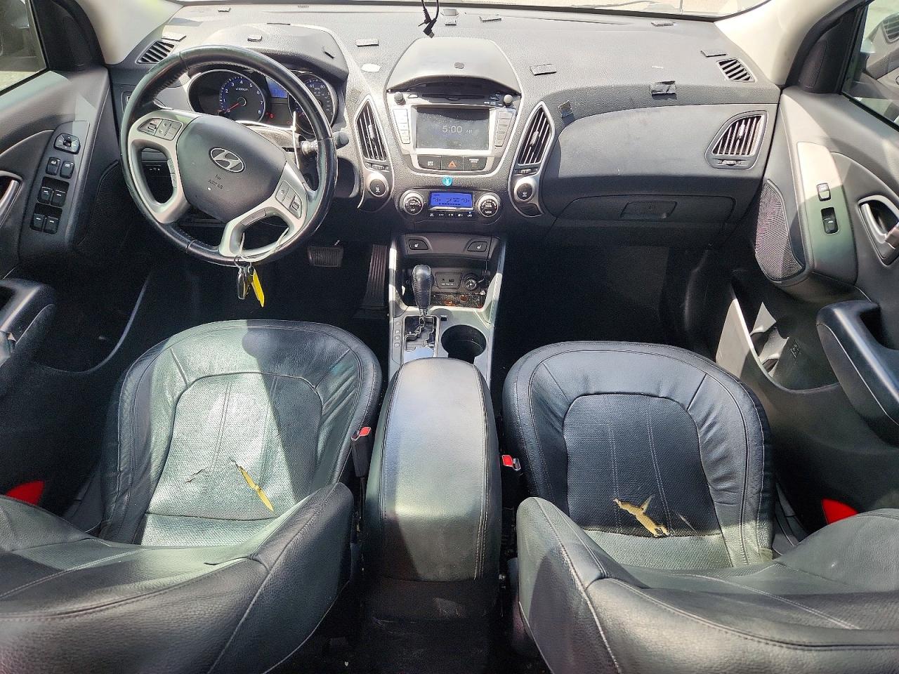 2012 Hyundai Tucson Limited Black vin: KM8JU3AC4CU389379