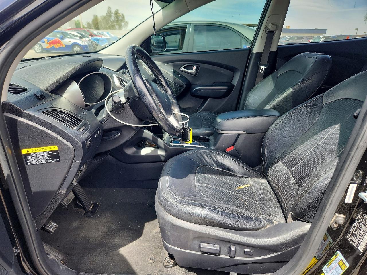 2012 Hyundai Tucson Limited Black vin: KM8JU3AC4CU389379
