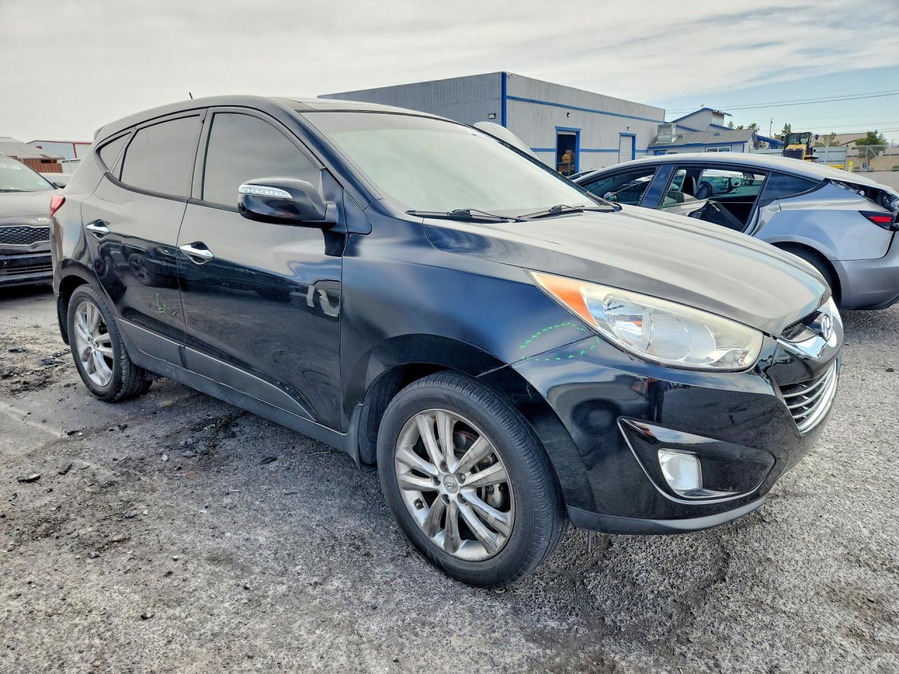 2012 Hyundai Tucson Limited Black vin: KM8JU3AC4CU389379