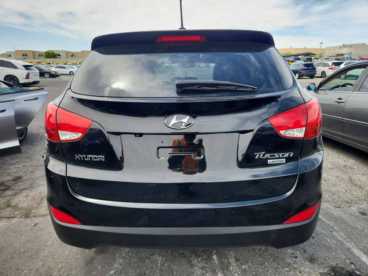2012 Hyundai Tucson Limited Black vin: KM8JU3AC4CU389379