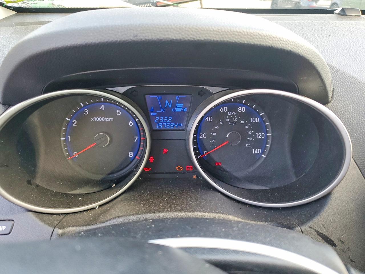2012 Hyundai Tucson Gls Black vin: KM8JU3AC4CU471502