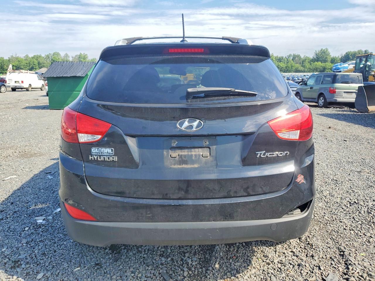 2012 Hyundai Tucson Gls Black vin: KM8JU3AC4CU471502