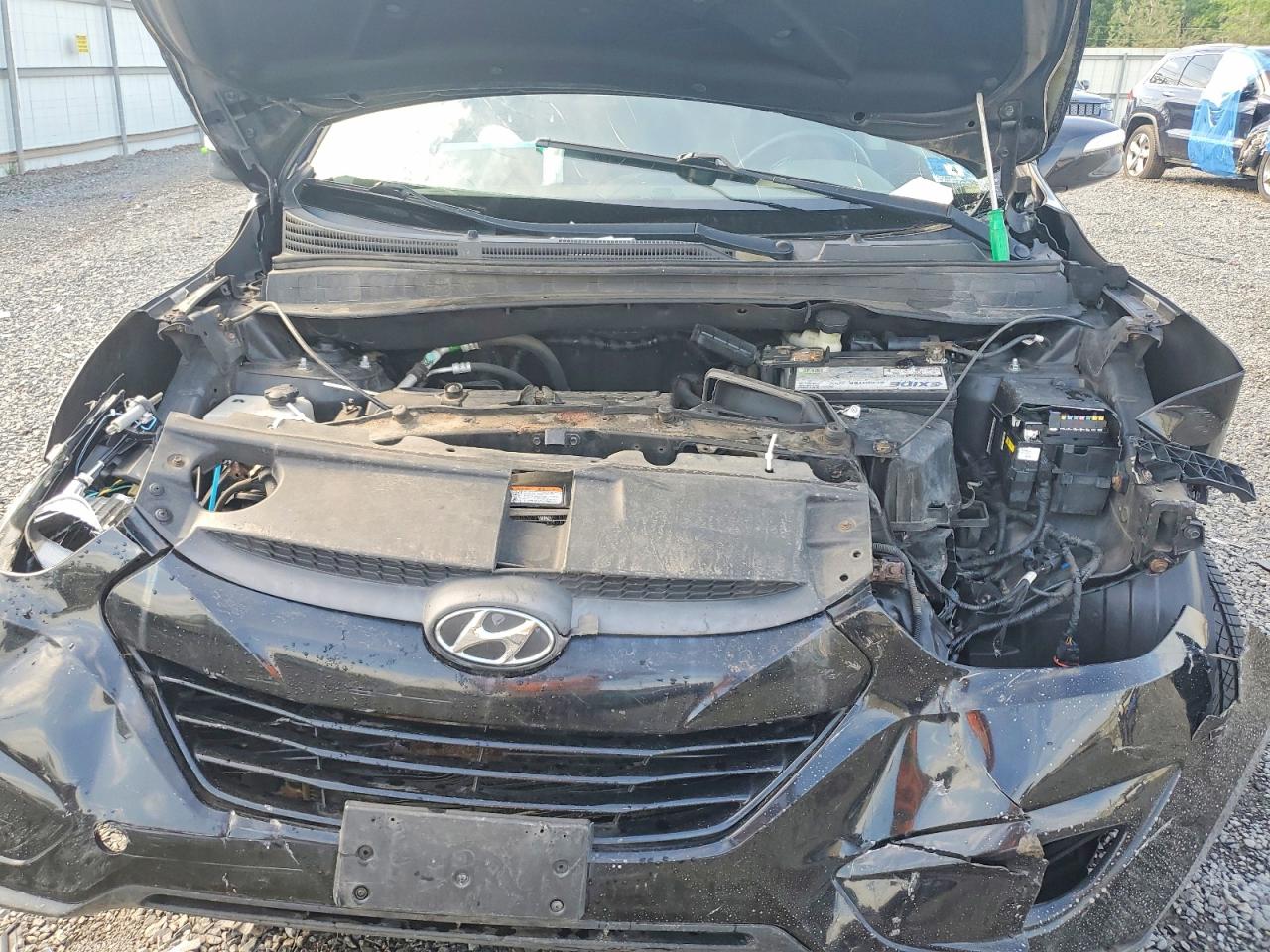 2012 Hyundai Tucson Gls Black vin: KM8JU3AC4CU471502