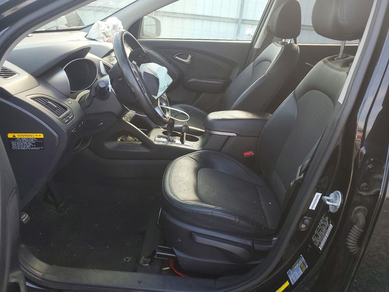 2012 Hyundai Tucson Gls Black vin: KM8JU3AC4CU471502