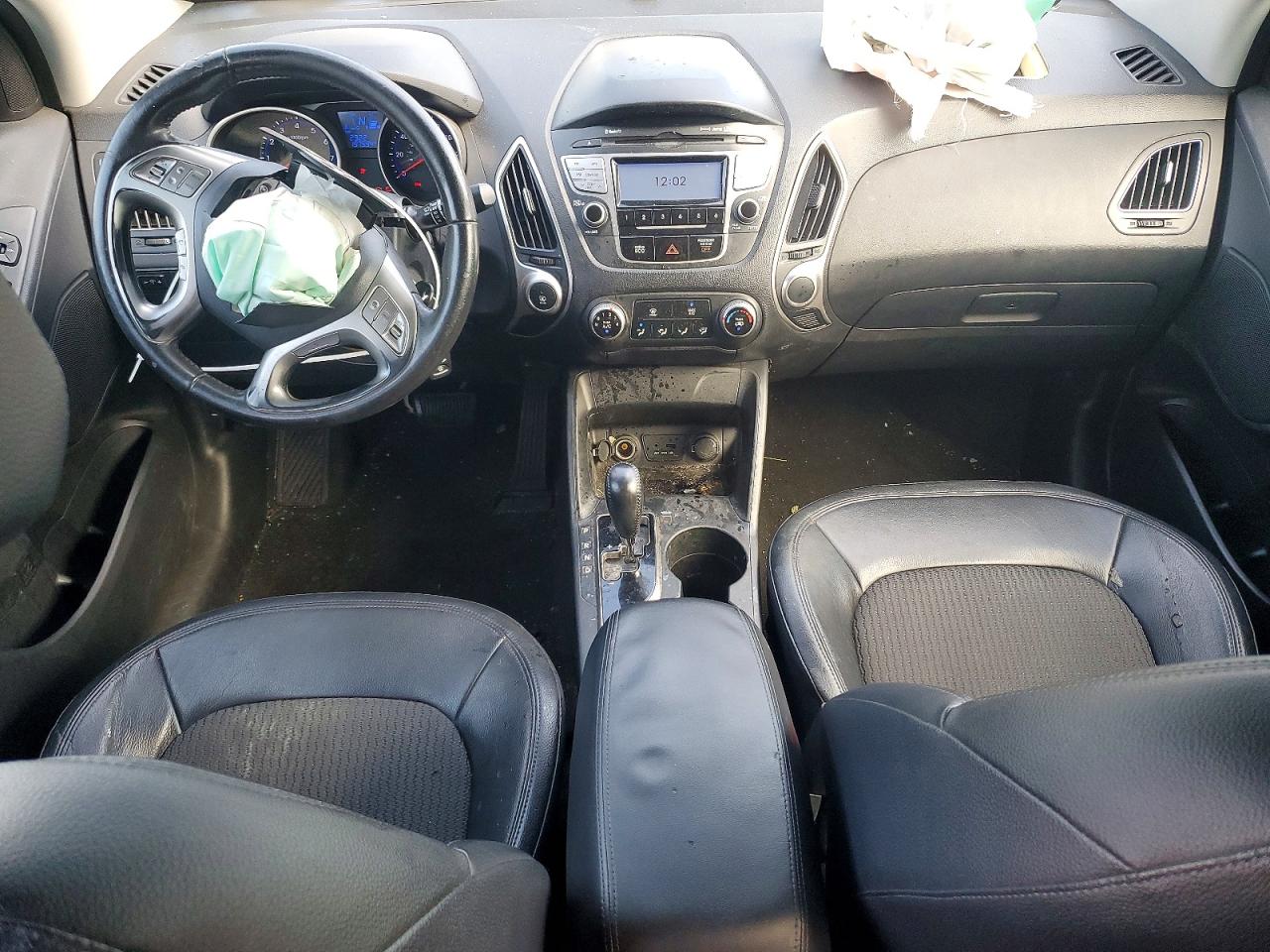 2012 Hyundai Tucson Gls Black vin: KM8JU3AC4CU471502