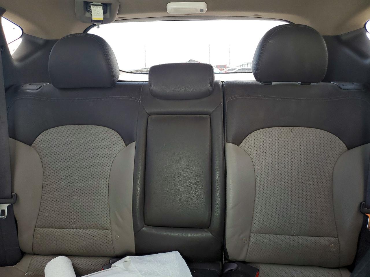 2012 Hyundai Tucson Limited White vin: KM8JU3AC4CU498442
