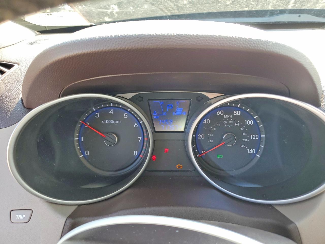 2012 Hyundai Tucson Limited Red vin: KM8JU3AC4CU511013