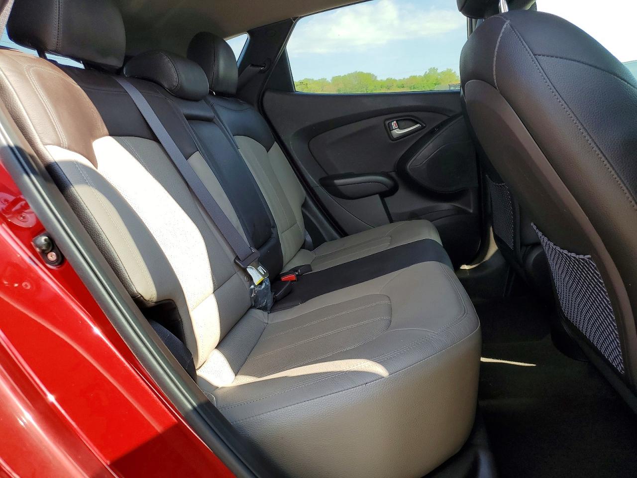 2012 Hyundai Tucson Limited Red vin: KM8JU3AC4CU511013