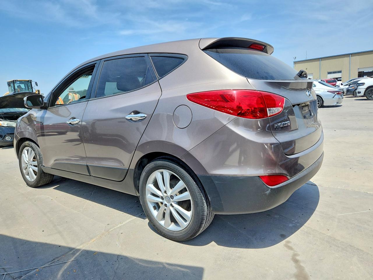 2012 Hyundai Tucson Limited Brown vin: KM8JU3AC4CU511142
