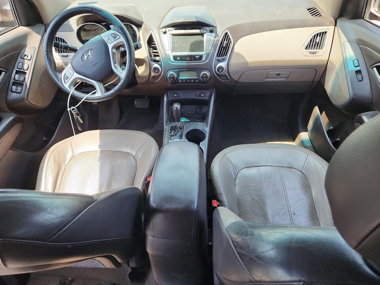 2012 Hyundai Tucson Limited Brown vin: KM8JU3AC4CU511142