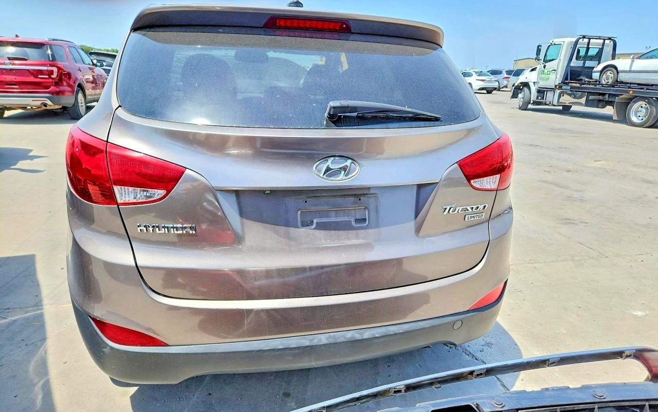 2012 Hyundai Tucson Limited Brown vin: KM8JU3AC4CU511142