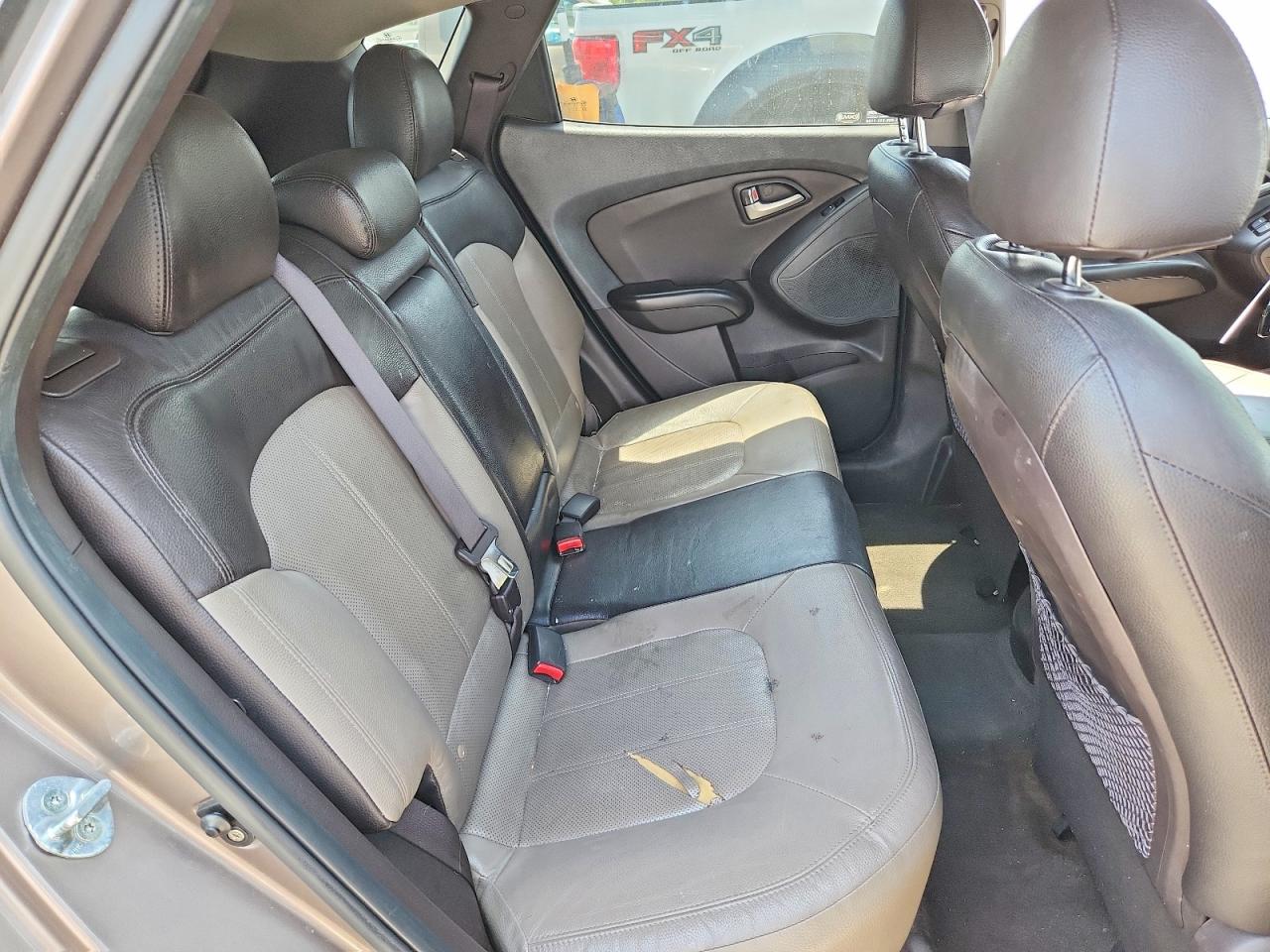2012 Hyundai Tucson Limited Brown vin: KM8JU3AC4CU511142