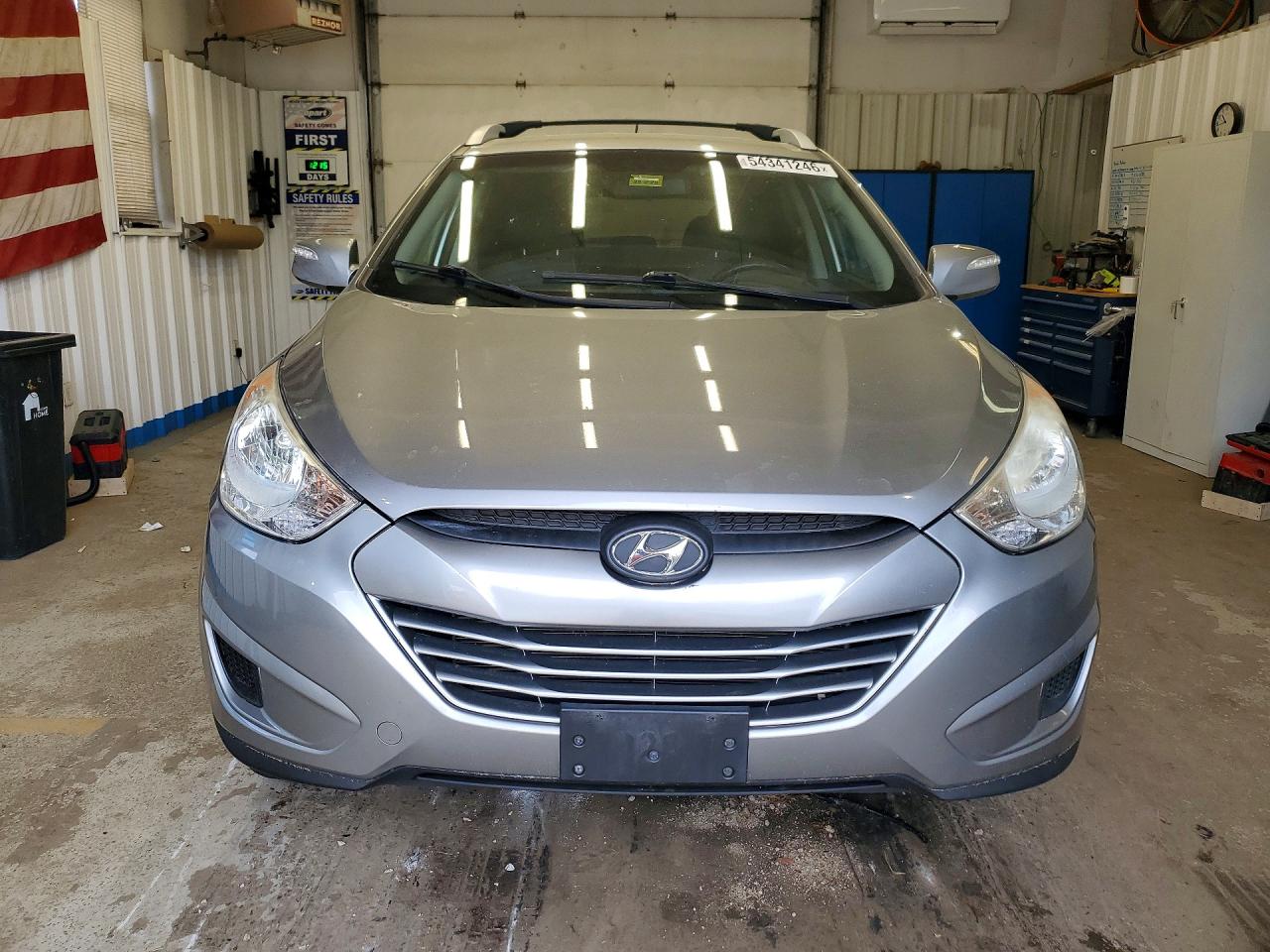 2012 Hyundai Tucson Gls Gray vin: KM8JU3AC4CU515045