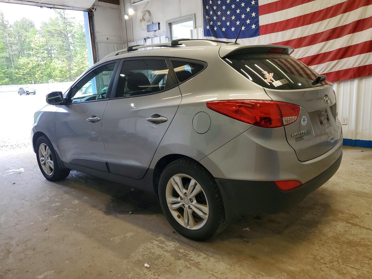 2012 Hyundai Tucson Gls Gray vin: KM8JU3AC4CU515045