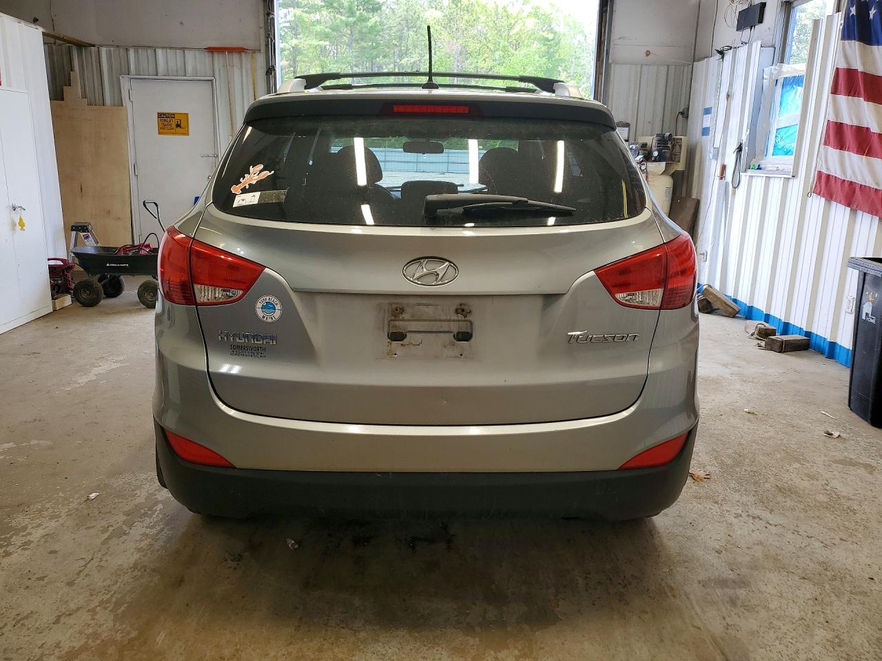 2012 Hyundai Tucson Gls Gray vin: KM8JU3AC4CU515045