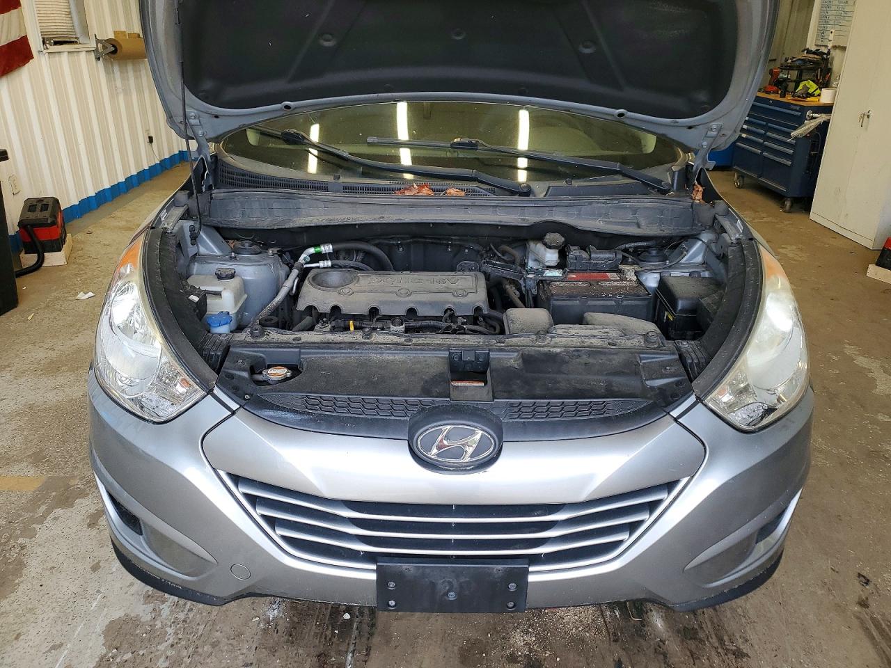2012 Hyundai Tucson Gls Gray vin: KM8JU3AC4CU515045