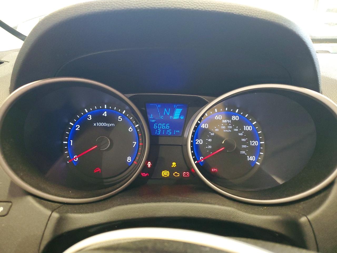 2012 Hyundai Tucson Gls Gray vin: KM8JU3AC4CU515045