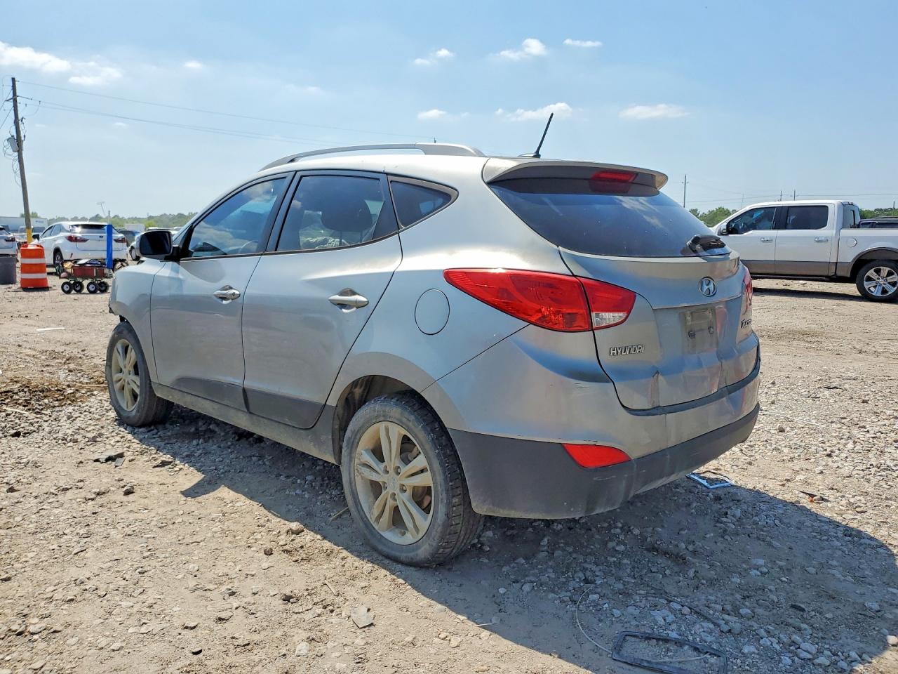 2012 Hyundai Tucson Gls Silver vin: KM8JU3AC4CU537112