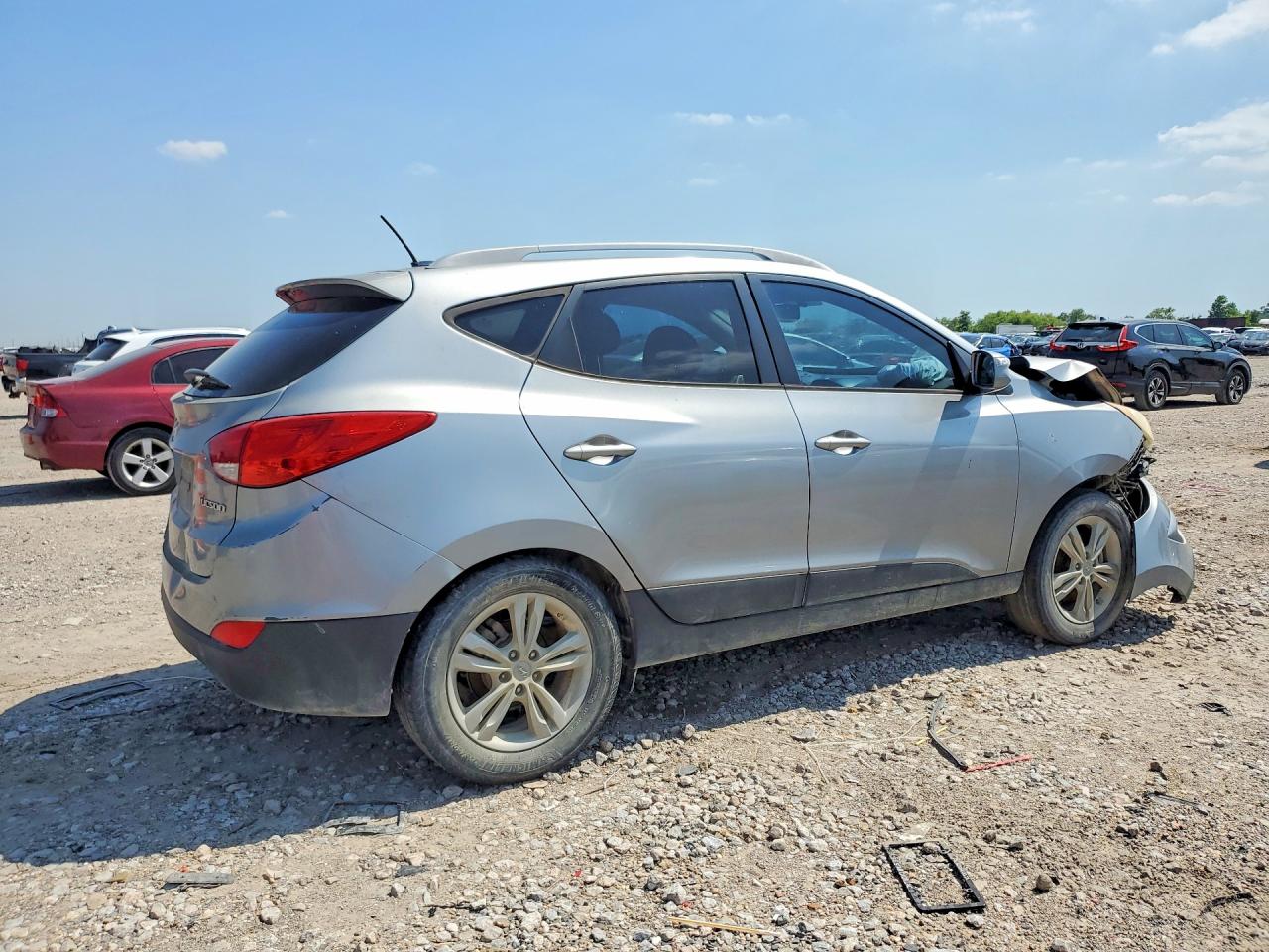 2012 Hyundai Tucson Gls Silver vin: KM8JU3AC4CU537112