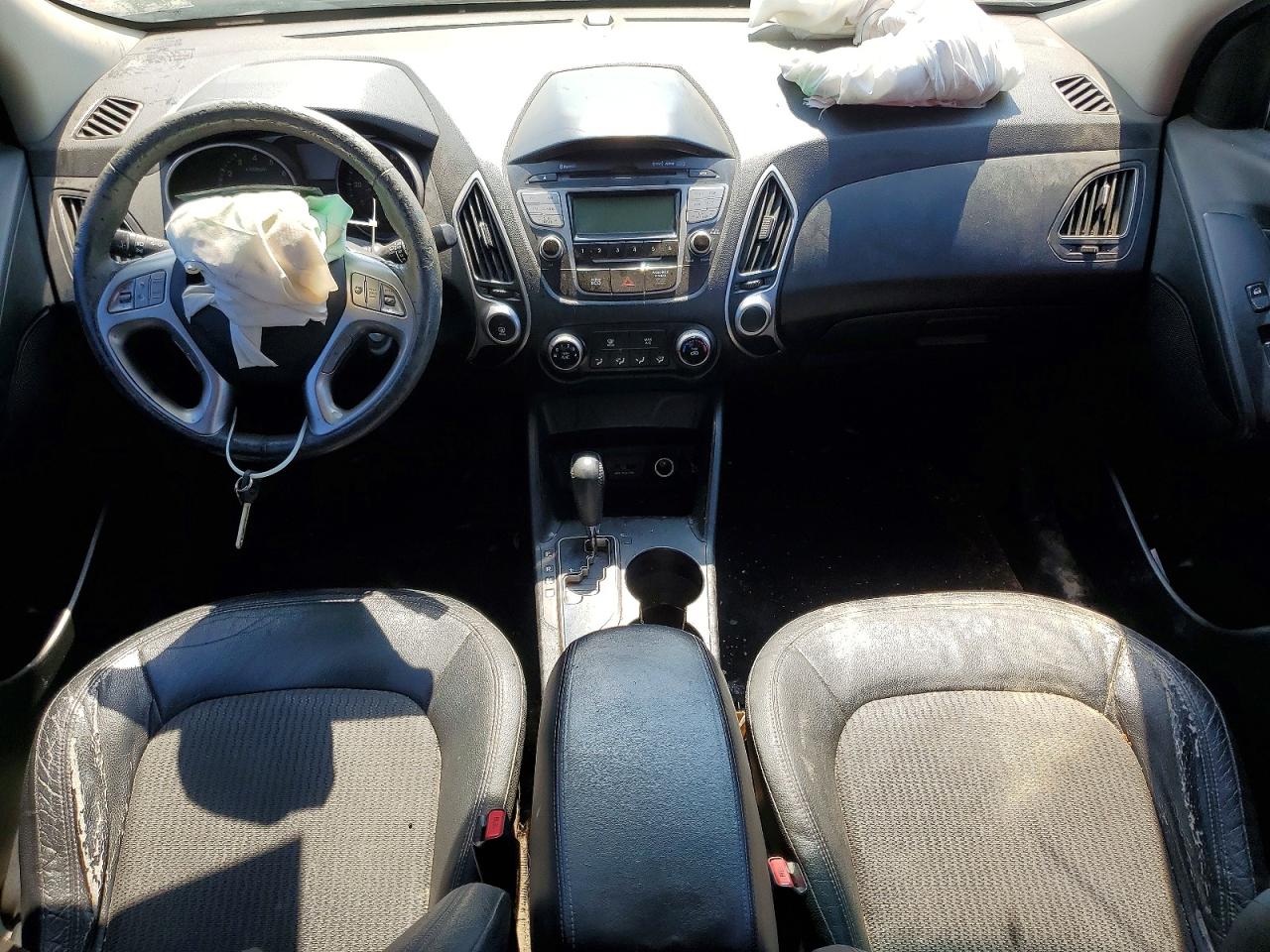 2012 Hyundai Tucson Gls Silver vin: KM8JU3AC4CU537112