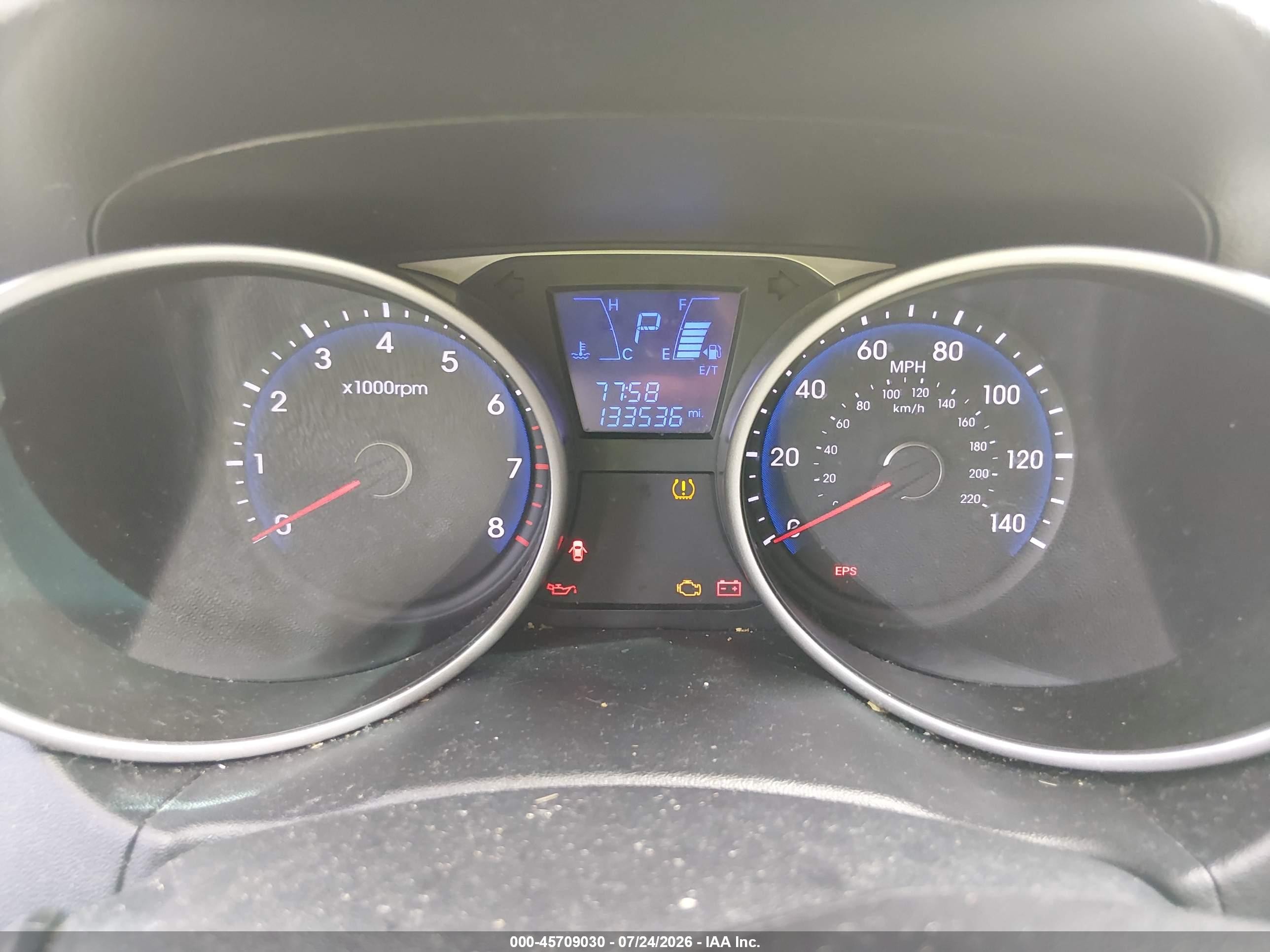 2013 Hyundai Tucson Gls Silver vin: KM8JU3AC4DU575618